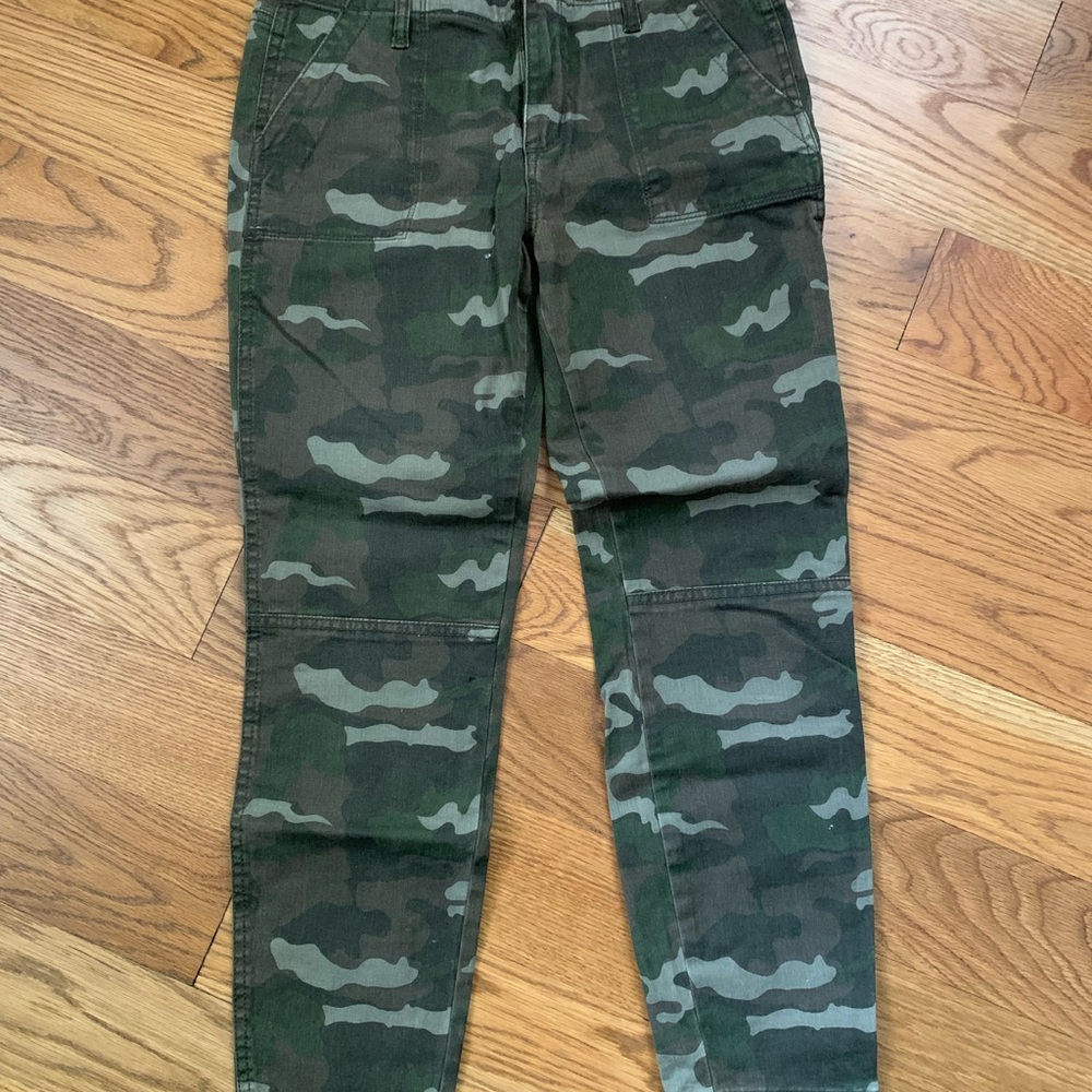 William Rast Camouflage Ankle Pants